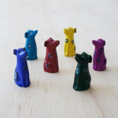 Set of 6 Tiny Dogs
