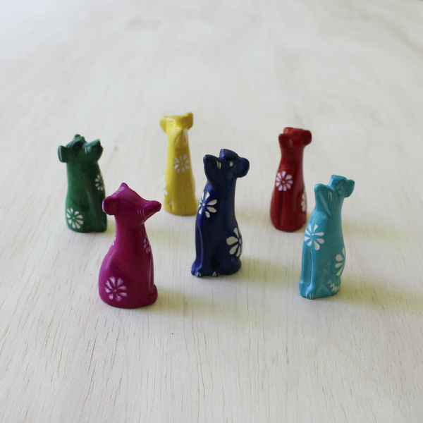 Set of 6 Tiny Dogs