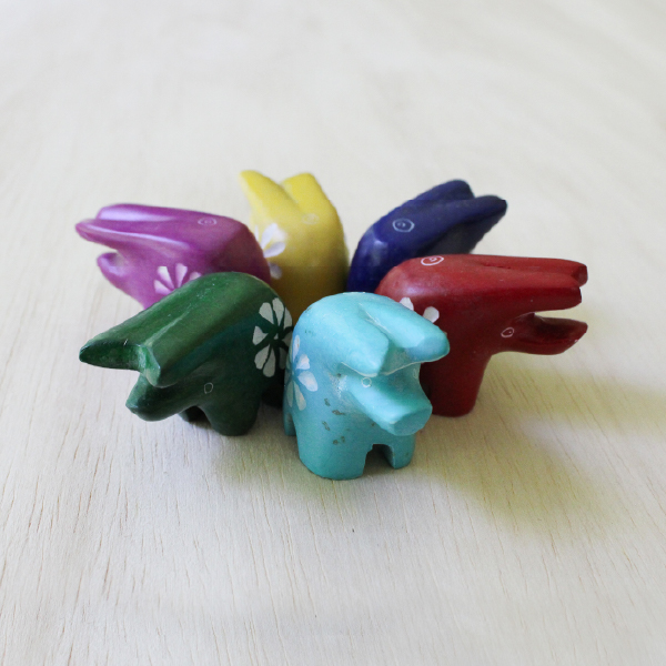 Set of 6 Tiny Pigs - Image 2