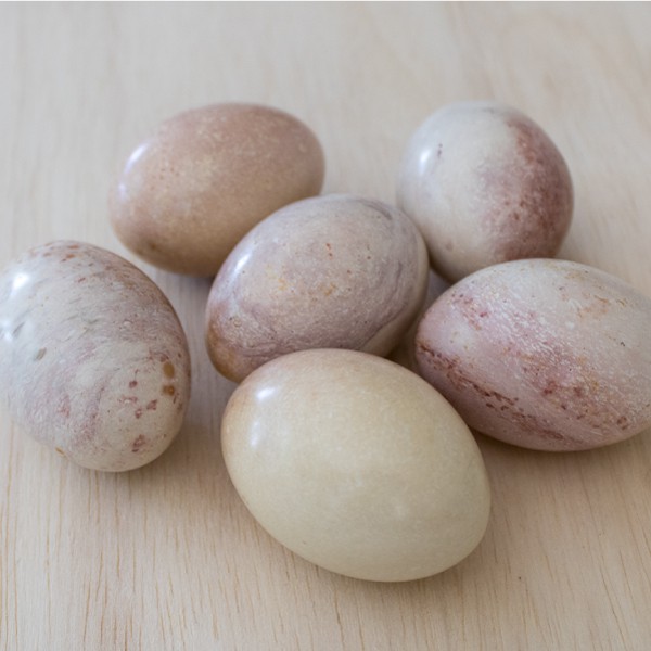 Set of 6 Natural Eggs - Image 3