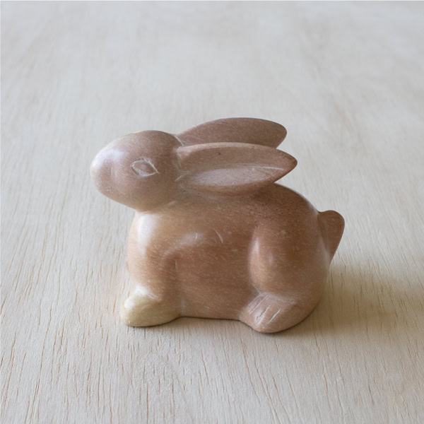 Natural Bunny Lying - Image 2