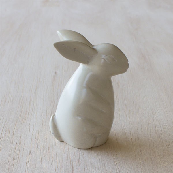 Natural Bunny Sitting Up - Image 3